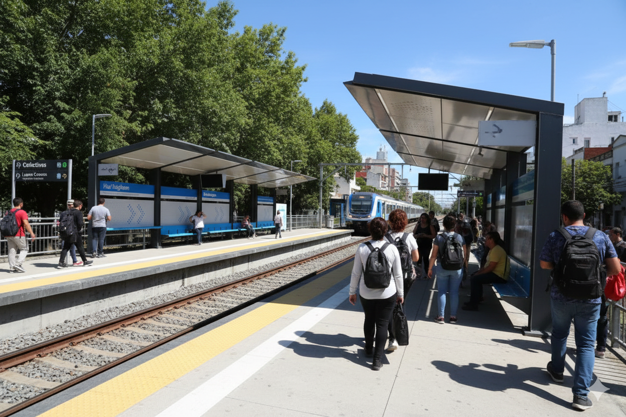 Estación Hurlingham – Tren San Martín Dirección, Colectivos y Lugares Cercanos