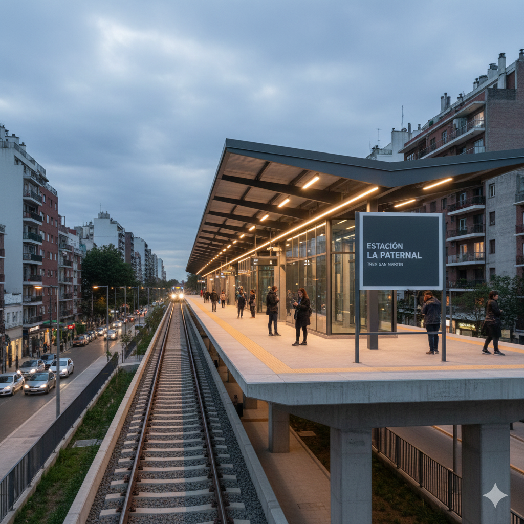 Estación La Paternal – Tren San Martín Ubicación, Conexiones y Lugares Cercanos