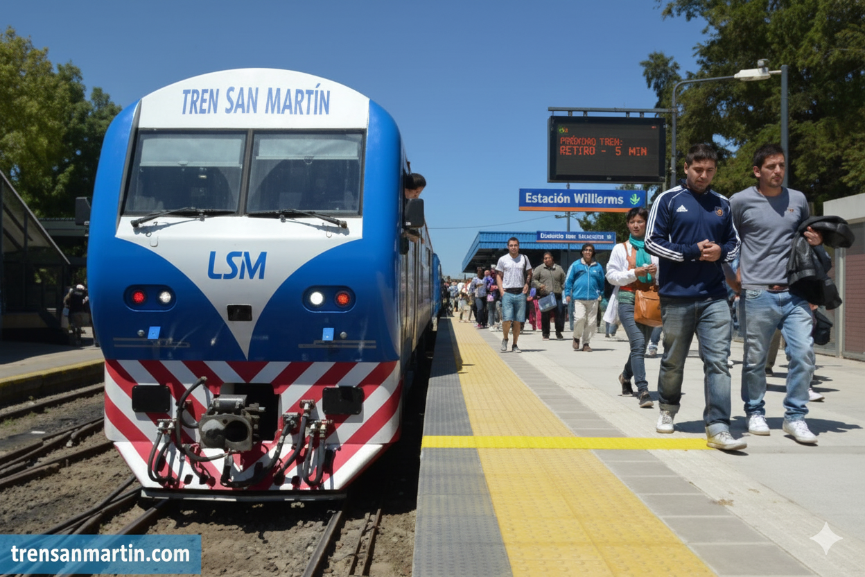 Estación William Morris – Tren San Martín Ubicación, Colectivos y Accesos