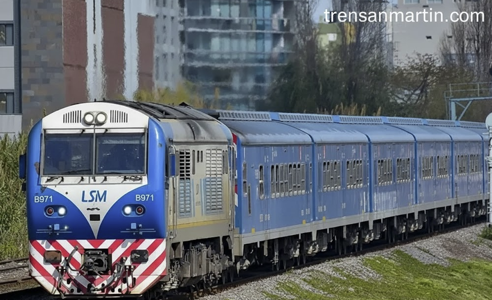 Tren San Martín: horarios, tarifas, precios, estaciones, recorrido y ramales.